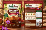 Haribhog Saffron Jaggery Powder / हरिभोग केसर गुड़ पाउडर